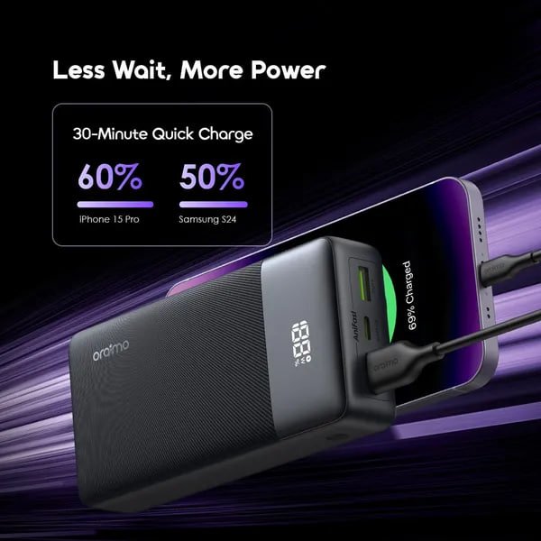 Oraimo PowerNova Q21 20000mAh 22.5W Power Bank