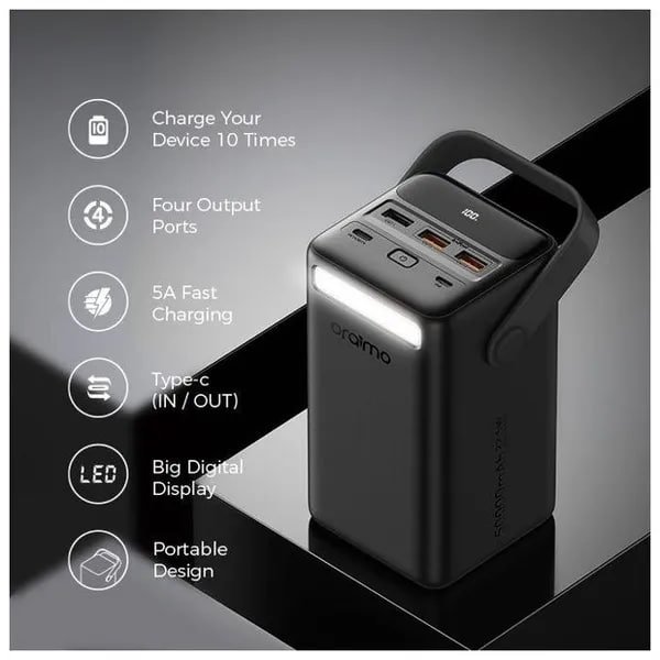 Oraimo PowerBox 500 50000mAh 22.5W Power Bank