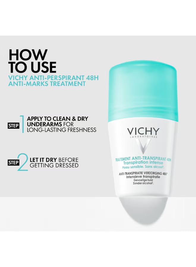 VICHY 48 Hours Anti Perspirant Deodorant Intensive Treatment White/Blue 50ml