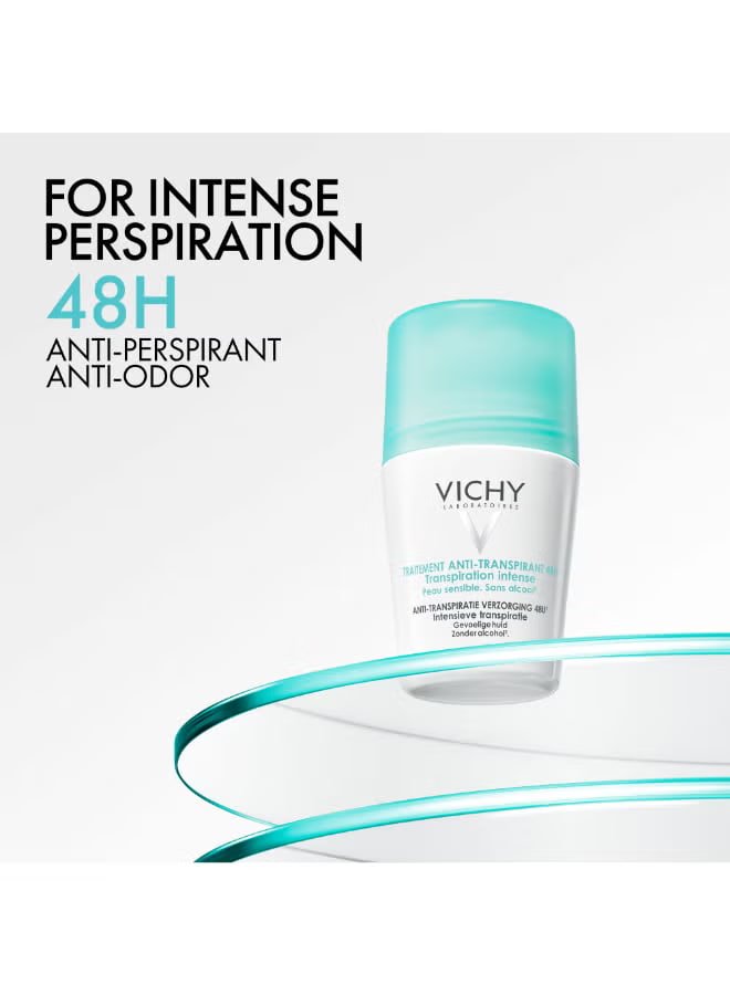 VICHY 48 Hours Anti Perspirant Deodorant Intensive Treatment White/Blue 50ml