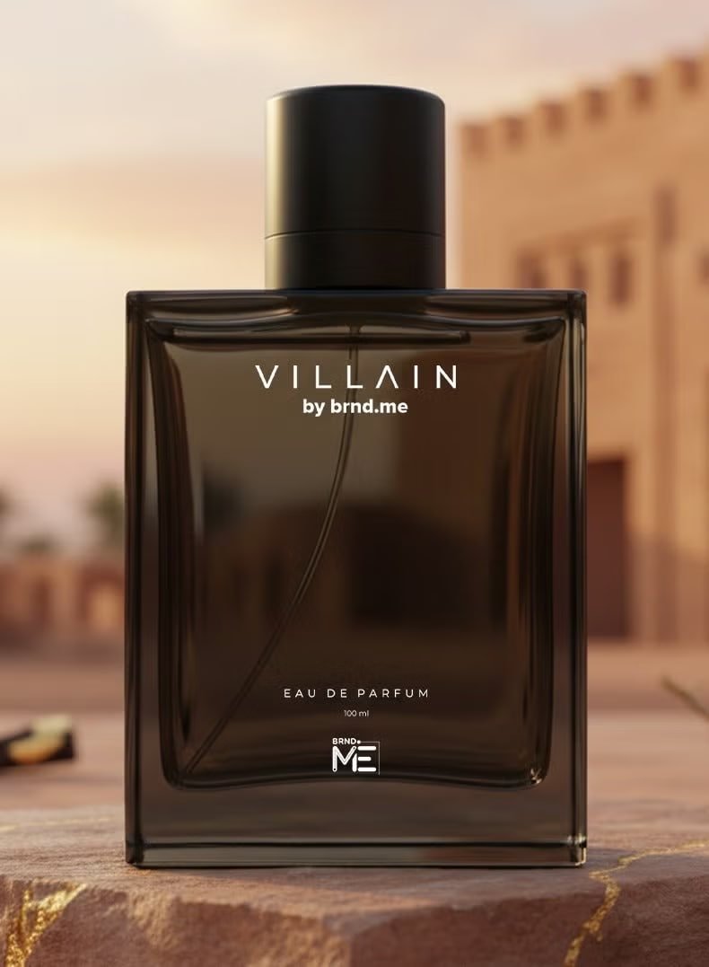 VILLAIN Classic EDP, Long Lasting Perfume for Men, 100 ml