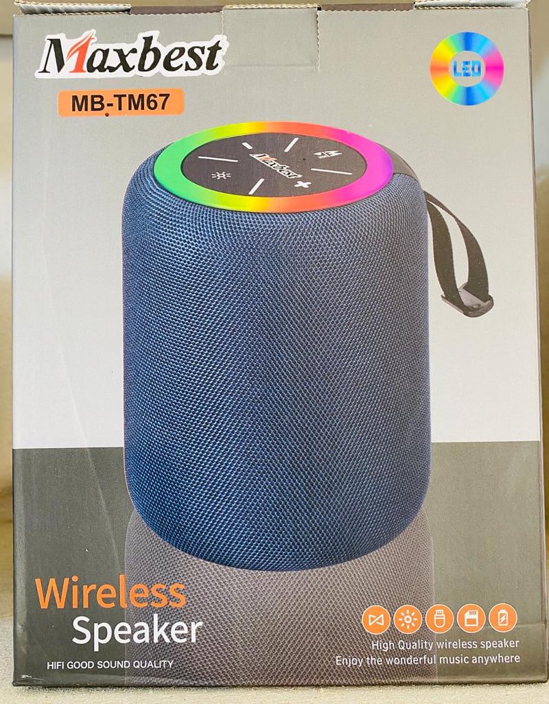 Maxbest MB-TM67 Portable Wireless Bluetooth Speaker