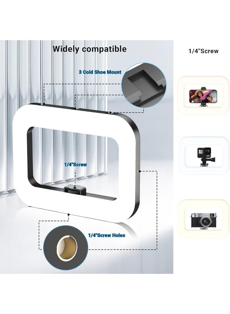 Giftmax YM200-RGB Rechargeable Handheld Ring Fill Light