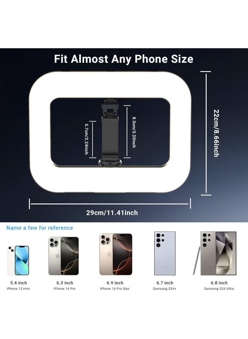 Giftmax YM200-RGB Rechargeable Handheld Ring Fill Light