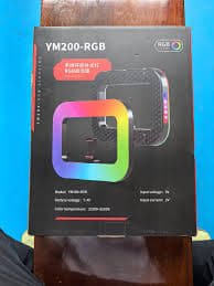 Giftmax YM200-RGB Rechargeable Handheld Ring Fill Light