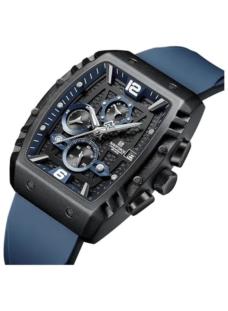 NAVIFORCE Waterproof Chronograph Sport Watch for Men – Stylish Analog Timepiece