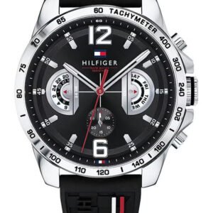 Tommy Hilfiger Men’s Decker Black Dial Watch – 1791473