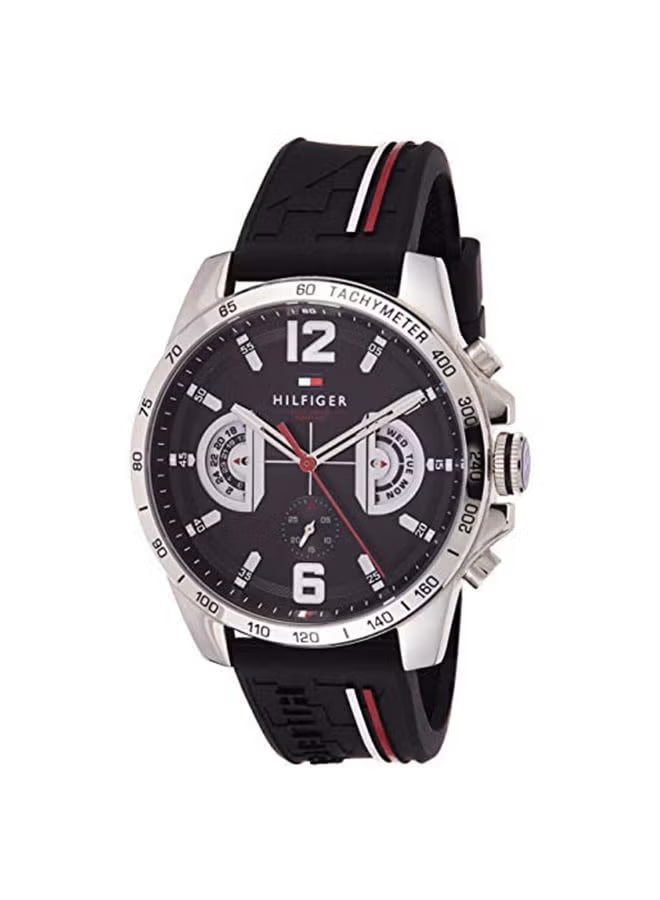 Tommy Hilfiger Men's Decker Black Dial Watch – 1791473
