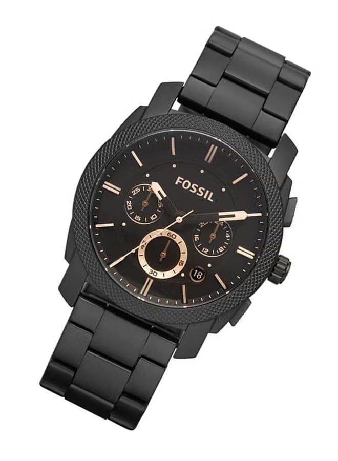 FOSSIL Men's Stainless Steel Analog Watch FS4682 - 42 mm - Black