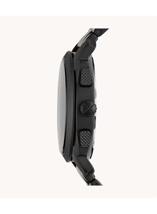 FOSSIL Men's Stainless Steel Analog Watch FS4682 - 42 mm - Black