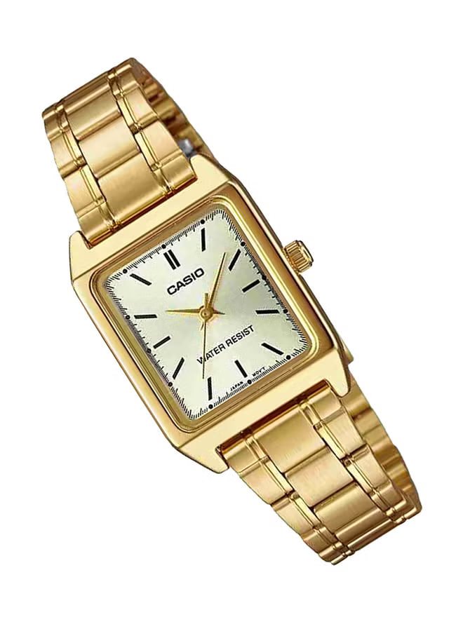 CASIO Women's Stainless Steel Analog Quartz Watch LTP-V007G-9EUDF